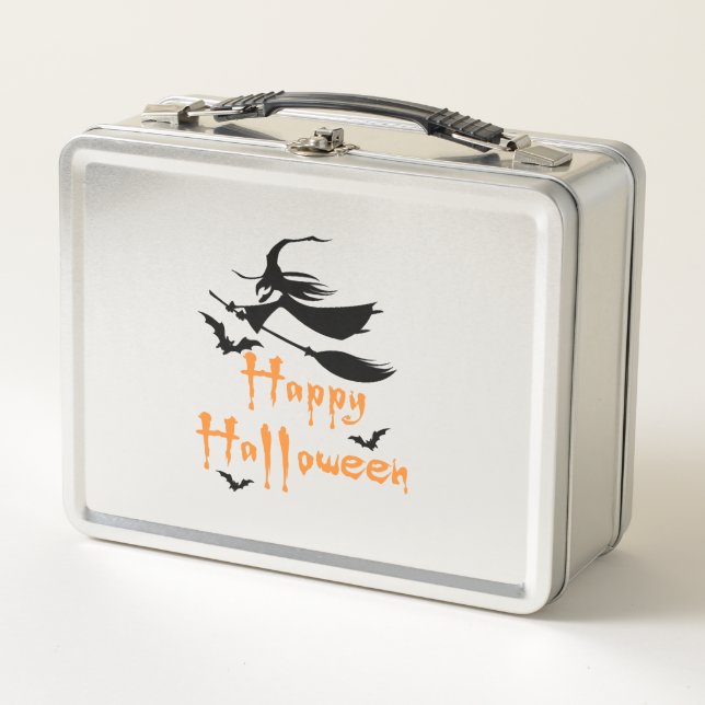Happy Halloween Metal Lunch Box (Front)