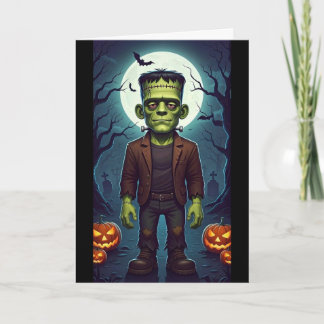 Happy Halloween Monster Card