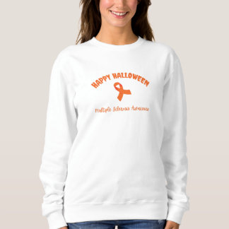 Happy Halloween Multiple Schlerosis Awareness  Sweatshirt