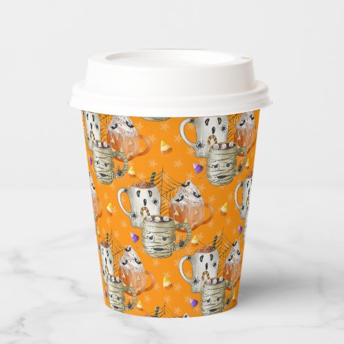 Happy Halloween Mummy Mugs  Paper Cups