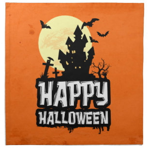 Happy Halloween Napkin