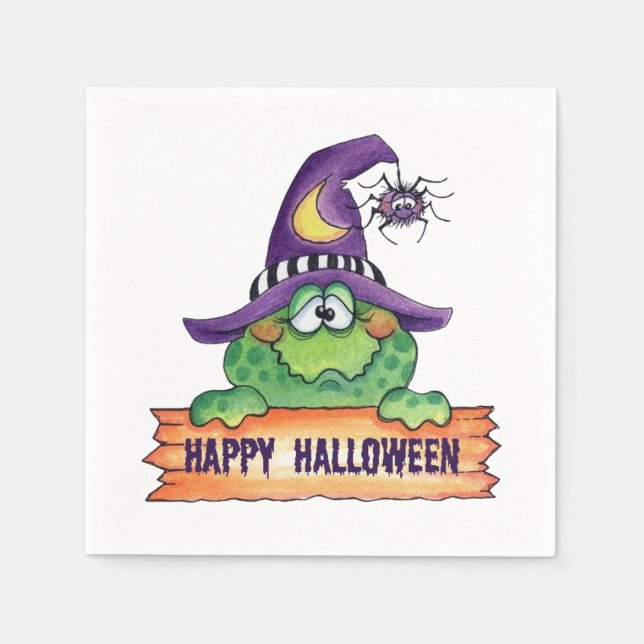 Happy Halloween Napkins (Front)