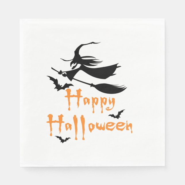 Happy Halloween Napkins (Front)