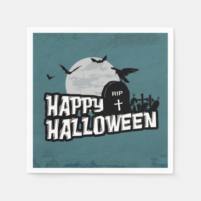Happy Halloween Napkins (Front)