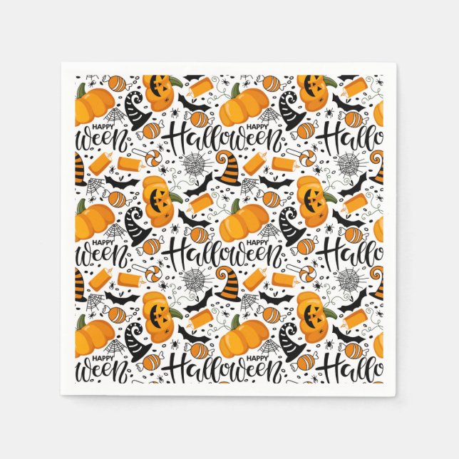 Happy Halloween Napkins (Front)