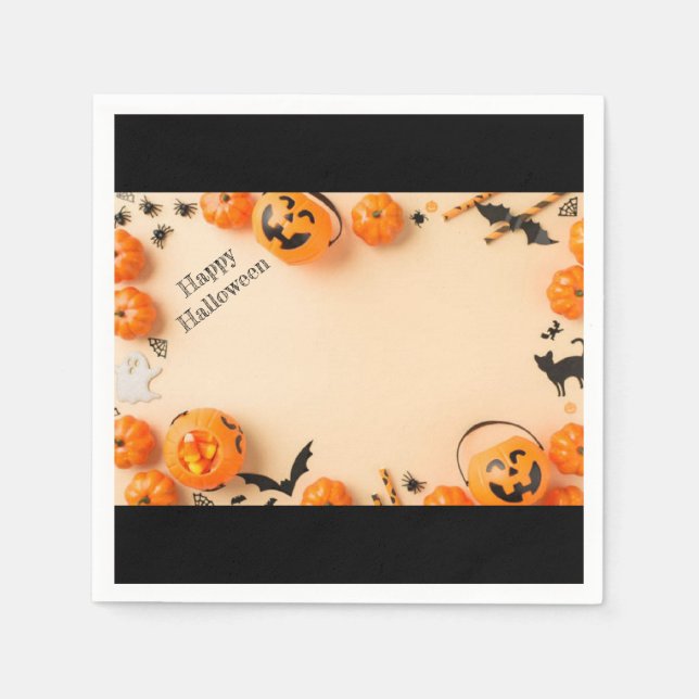 Happy Halloween Napkins (Front)