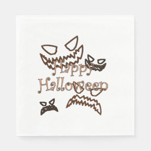 happy Halloween Napkins