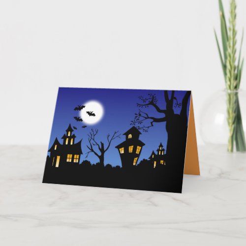 Happy Halloween Night Card