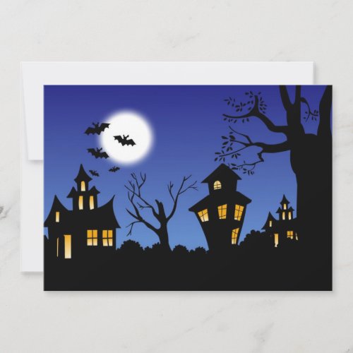 Happy Halloween Night Card