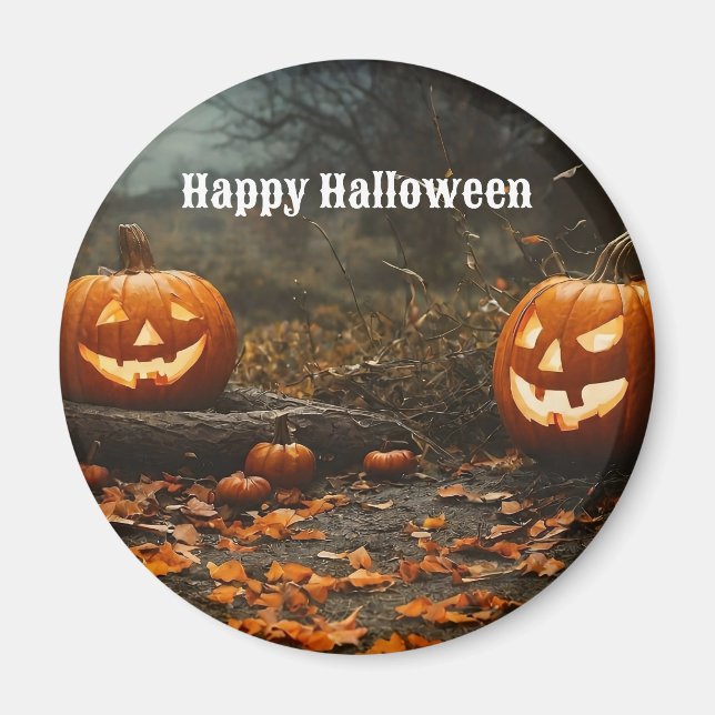 Happy Halloween Night Collection Magnet (Front)
