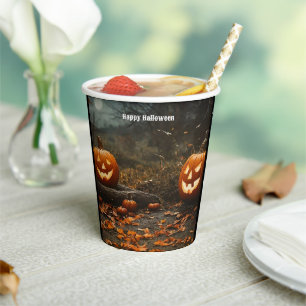 Happy Halloween Night Collection Paper Cups