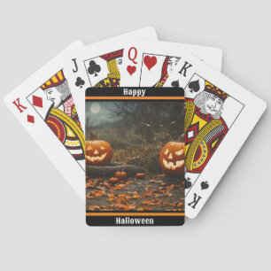 Happy Halloween Night Collection Poker Cards
