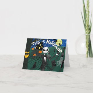 Happy Halloween Note Card