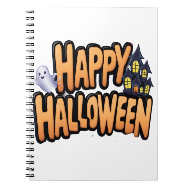Happy Halloween  Notebook (Front)