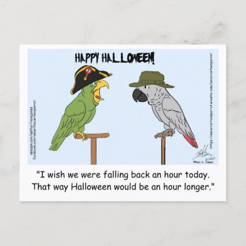 Happy Halloween Nugget and Joey Holiday Card