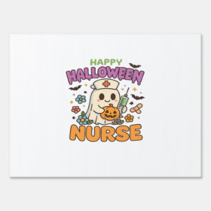 Happy Halloween Nurse Shirt � Cute Spooky Medical Sign