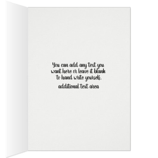 Happy Halloween Orange Foil Script Holiday Photo (Inside (Right))