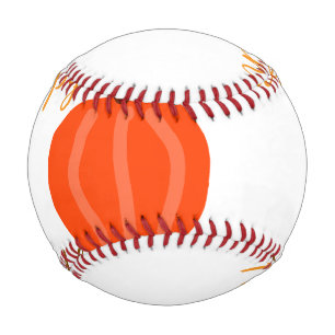 Happy Halloween orange pumpink fall orange brown Baseball