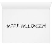 Happy Halloween Owl Card (Inside Horizontal (Bottom))