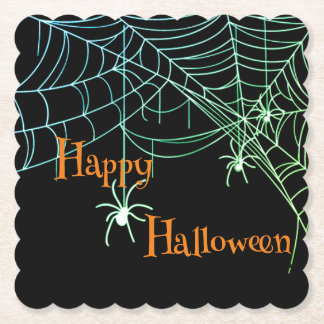 Happy Halloween Paper Coaster