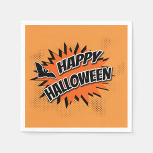 Happy Halloween Paper Napkins