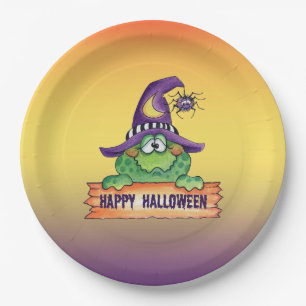 Happy Halloween Paper Plates