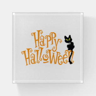 Happy Halloween Paperweight
