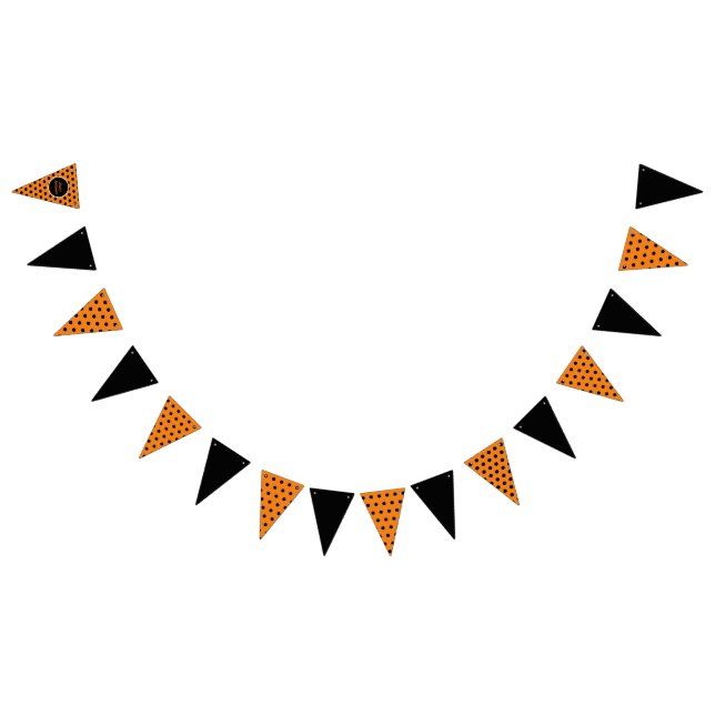 Happy Halloween Party Banner (Orange & Black) (All)