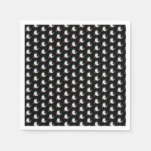 Happy Halloween Party Cute Ghost Napkins