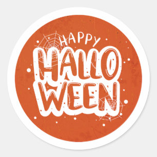 Happy Halloween Party - Halloween Costume  Classic Round Sticker