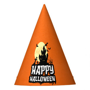 Happy Halloween Party Hat