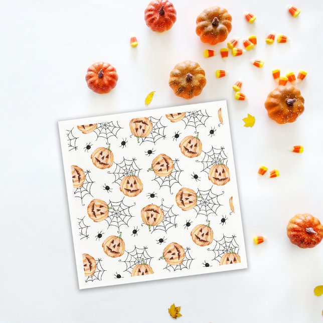 Happy Halloween Party Napkins (Creator Uploaded)