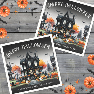 Happy Halloween Party Napkins