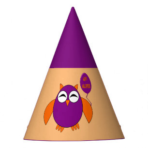 Happy Halloween Party Owl Party Hat