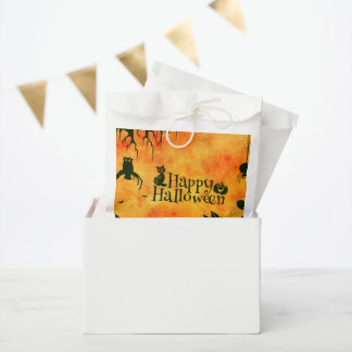 Happy Halloween Party Paper Favor Bags