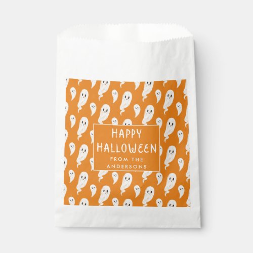 Happy Halloween party treat gift bag