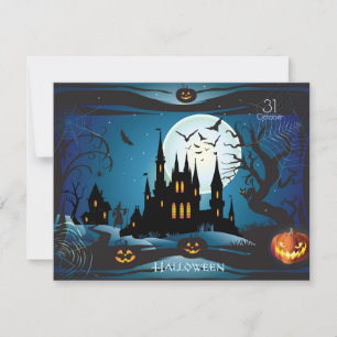 Happy Halloween Party "Treat or Trick" Card