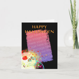 happy halloween photo card : hi-fi skull 2