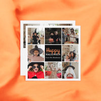 Happy Halloween Photo Collage Simple