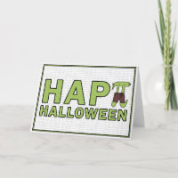 Happy Halloween Pi Frankenstein Math Geek