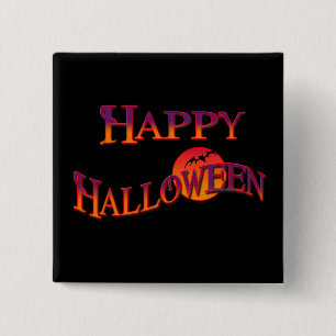 Happy Halloween Pinback Button