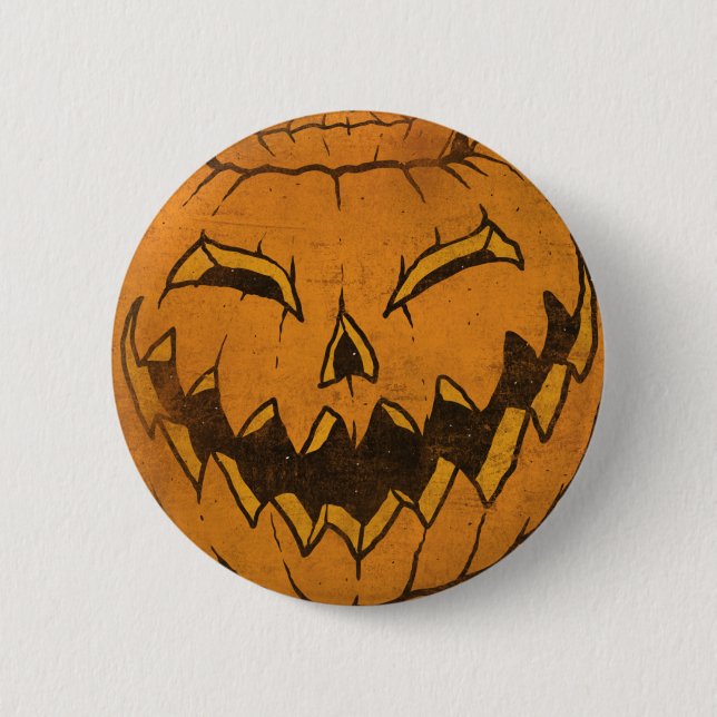 Happy Halloween Pinback Button (Front)