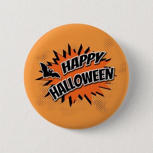 Happy Halloween Pinback Button