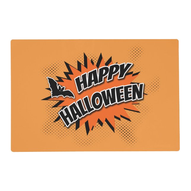 Happy Halloween Placemat (Front)