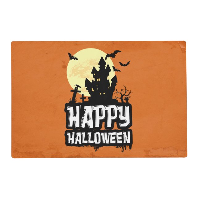 Happy Halloween Placemat (Front)