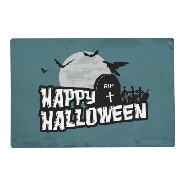 Happy Halloween Placemat (Front)