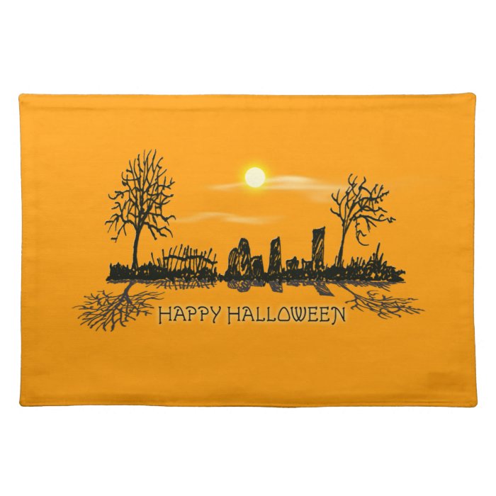 Happy Halloween Placemats