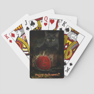 Happy Halloween Playing Cards