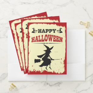 Happy Halloween Pocket Folder
