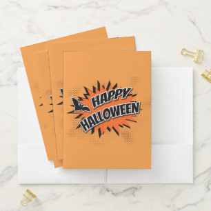 Happy Halloween Pocket Folder